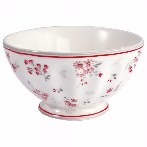 French Bowl Emberly White (13.5cm) from Greengate
