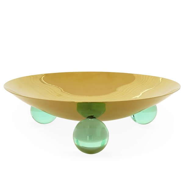 Globo Tripod bowl by Jonathan Adler