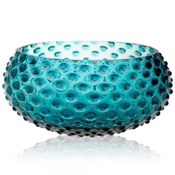 Hobnail Bowl Aquamarine (23cm) Klimchi Studio