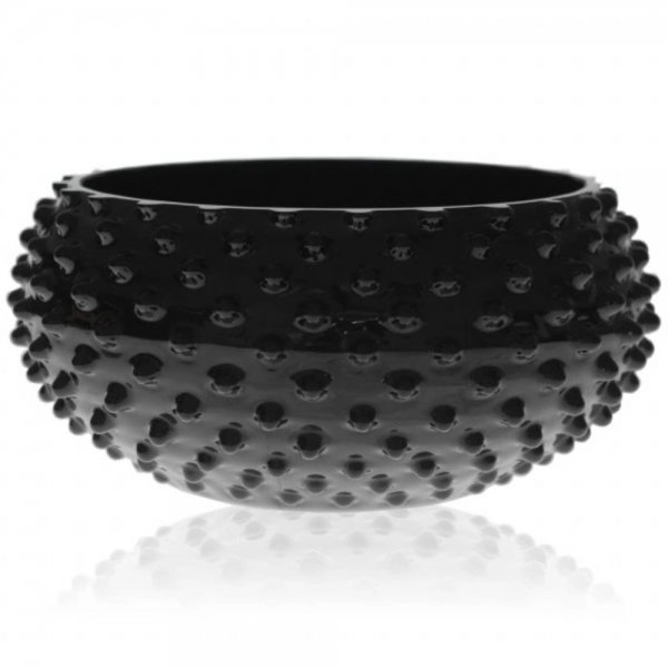 Hobnail Bowl Black (23cm) by Klimchi Studio