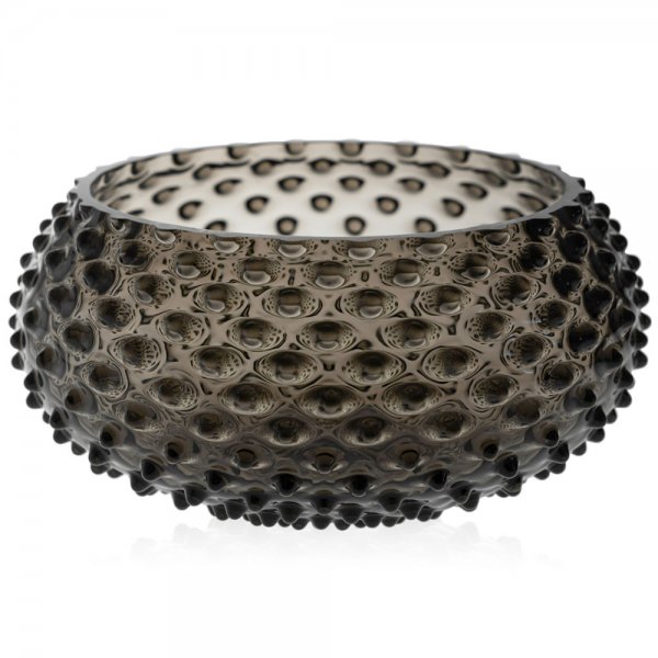 Hobnail Bowl Black Smoke (23cm) Klimchi Studio