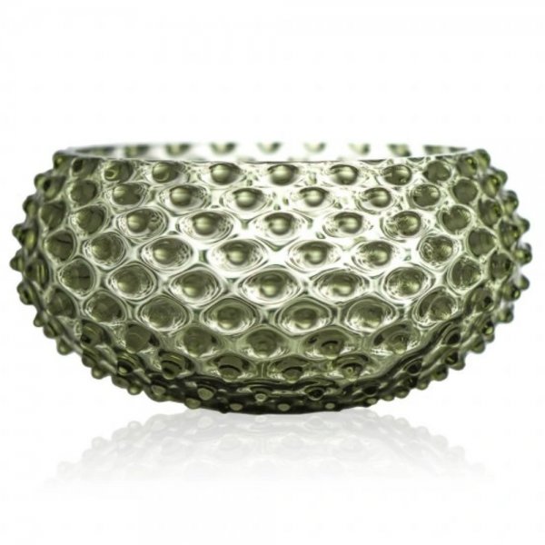 Hobnail Bowl Olive Green (23cm) Klimchi Studio