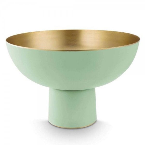 Tall Metal Bowl, Matt Bright Green by Pip Studio