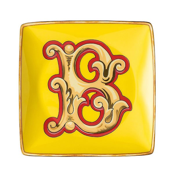 Holiday Alphabet B bowl by Versace by Rosenthal - erk
