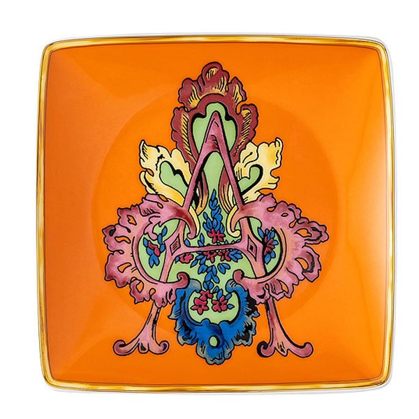 Holiday Alphabet A bowl by Versace by Rosenthal - er