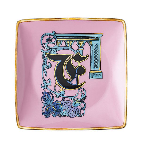 Holiday Alphabet F bowl by Versace by Rosenthal - er