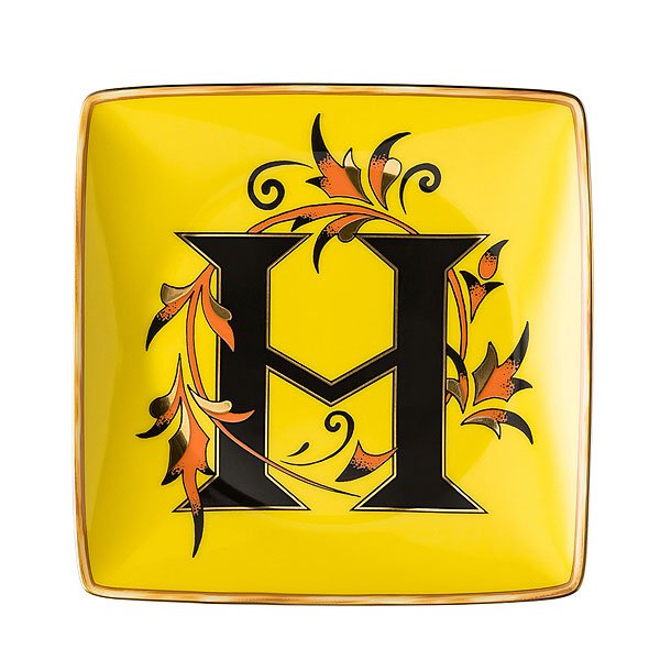 Holiday Alphabet H bowl by Versace by Rosenthal - er