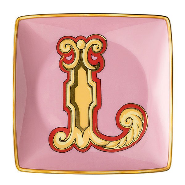 Holiday Alphabet Bowl L by Versace by Rosenthal - er