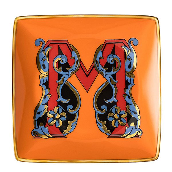 Holiday Alphabet M bowl by Versace by Rosenthal - er