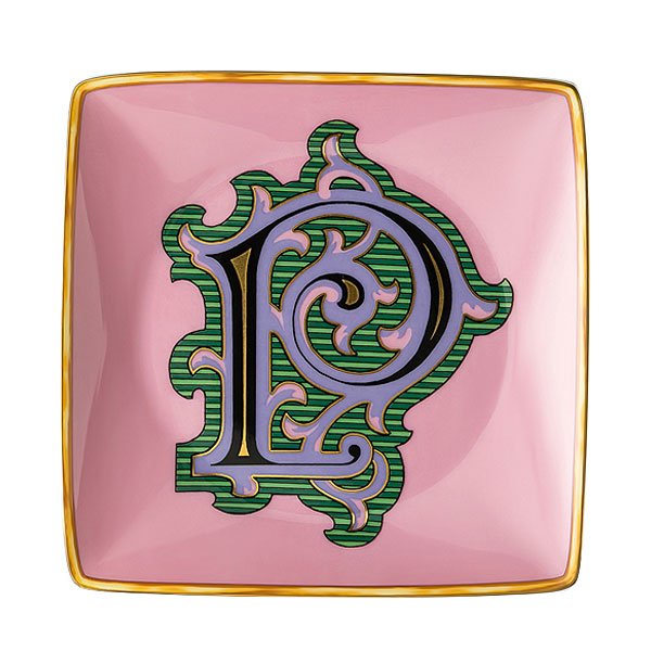 Holiday Alphabet P bowl by Versace by Rosenthal - er
