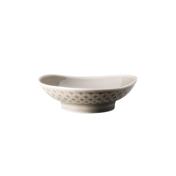 Junto Pearl Grey bowl (8cm) by Rosenthal