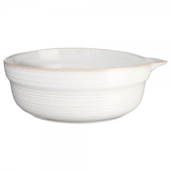 Bowl with spout Manuale Oat Light Beige (27cm) Asa
