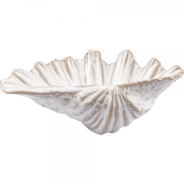 Bowl shell shape Pale Grey (S) by Greengate