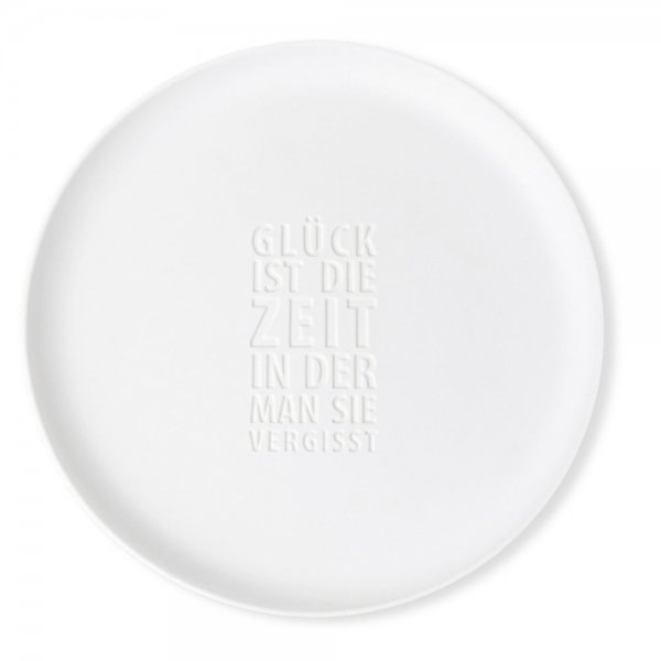 Rader Bowl Porcelain Bowl Lucky White (35.5cm) Wheels Design