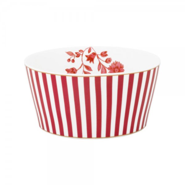 Bowl Royal Stripes Dark Pink by Pip Studio