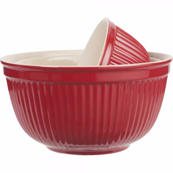 Mynte Strawberry bowl set (3-piece) Ib Laursen