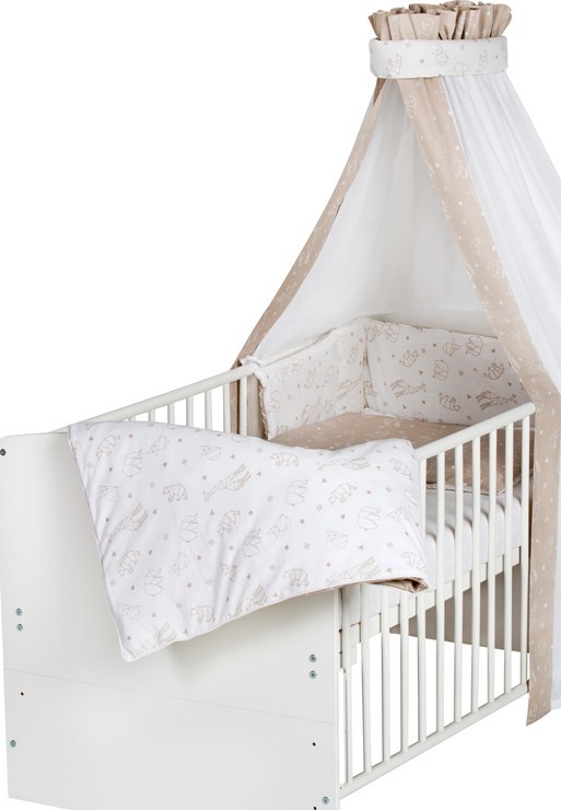 Schardt Classic combination children's bed, white-beige
