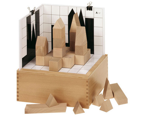 Shadow building set, 12.5 cm high