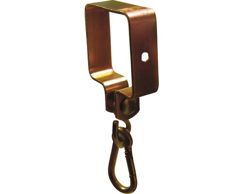 Karibu Swing hook AKUBI for 9 x 9 cm posts yellow galvanized