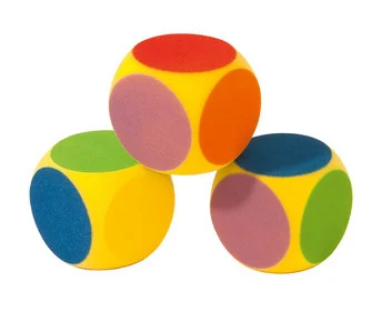 Foam paint cubes