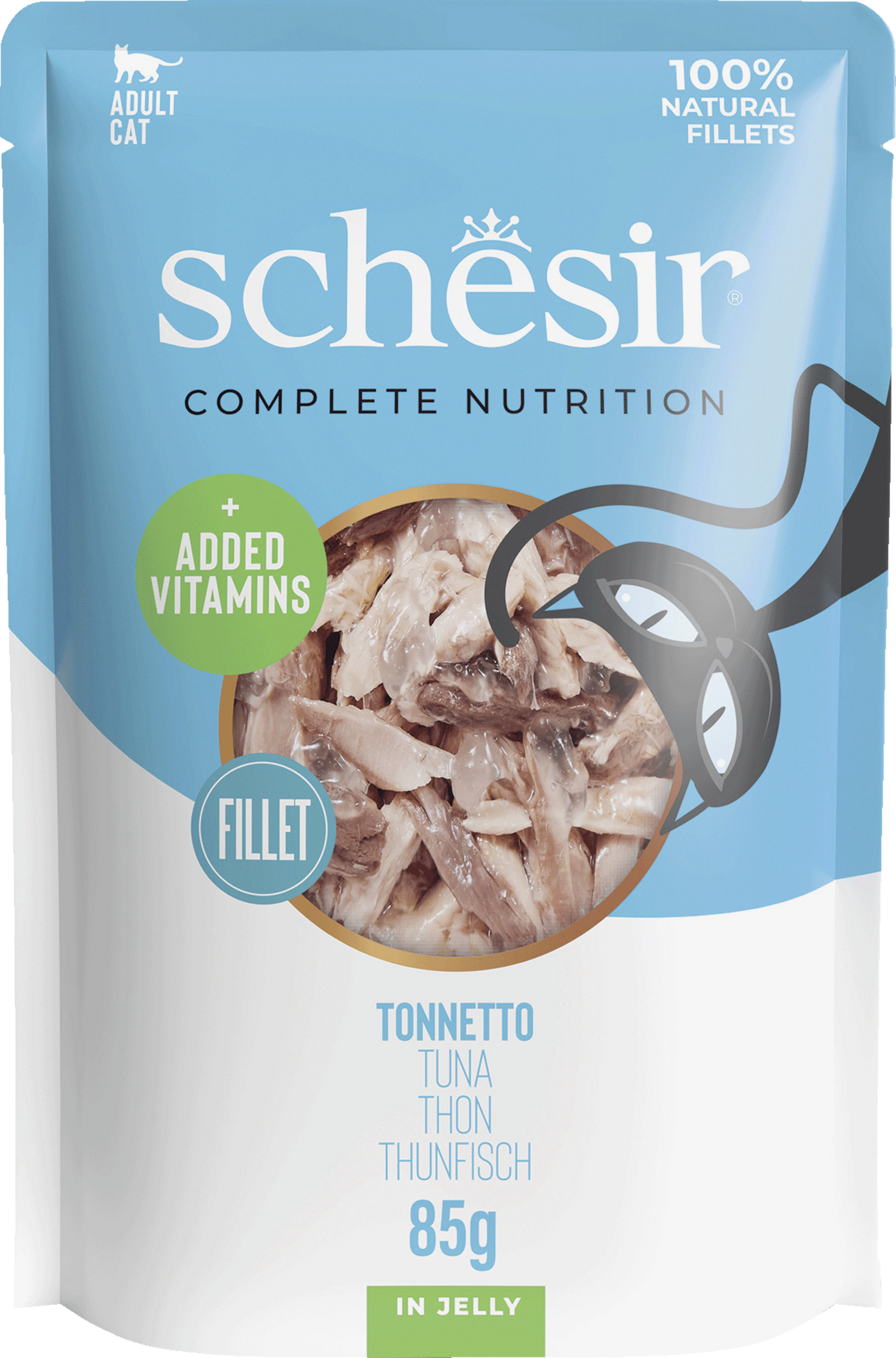 Schesir Cat Complete & Balanced Tuna in Jelly