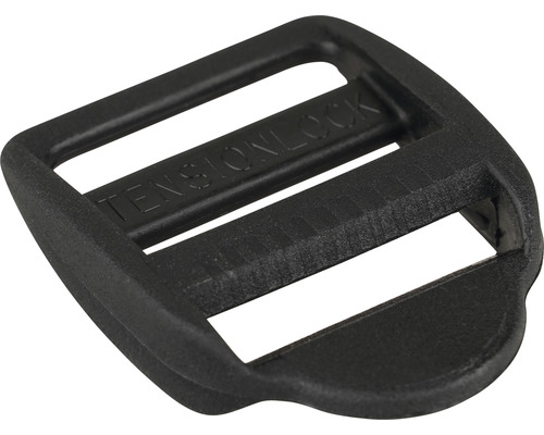 Mamutec Sliding buckle for straps 25 mm plastic black 2 pieces