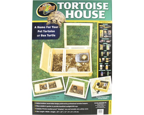 Turtle house ZOO MED 91 x 61 x 30.5 cm