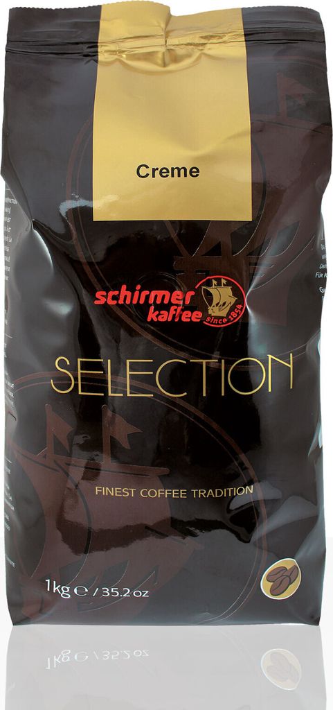 Schirmer Selection Cafe Creme - 8 x 1kg coffee beans
