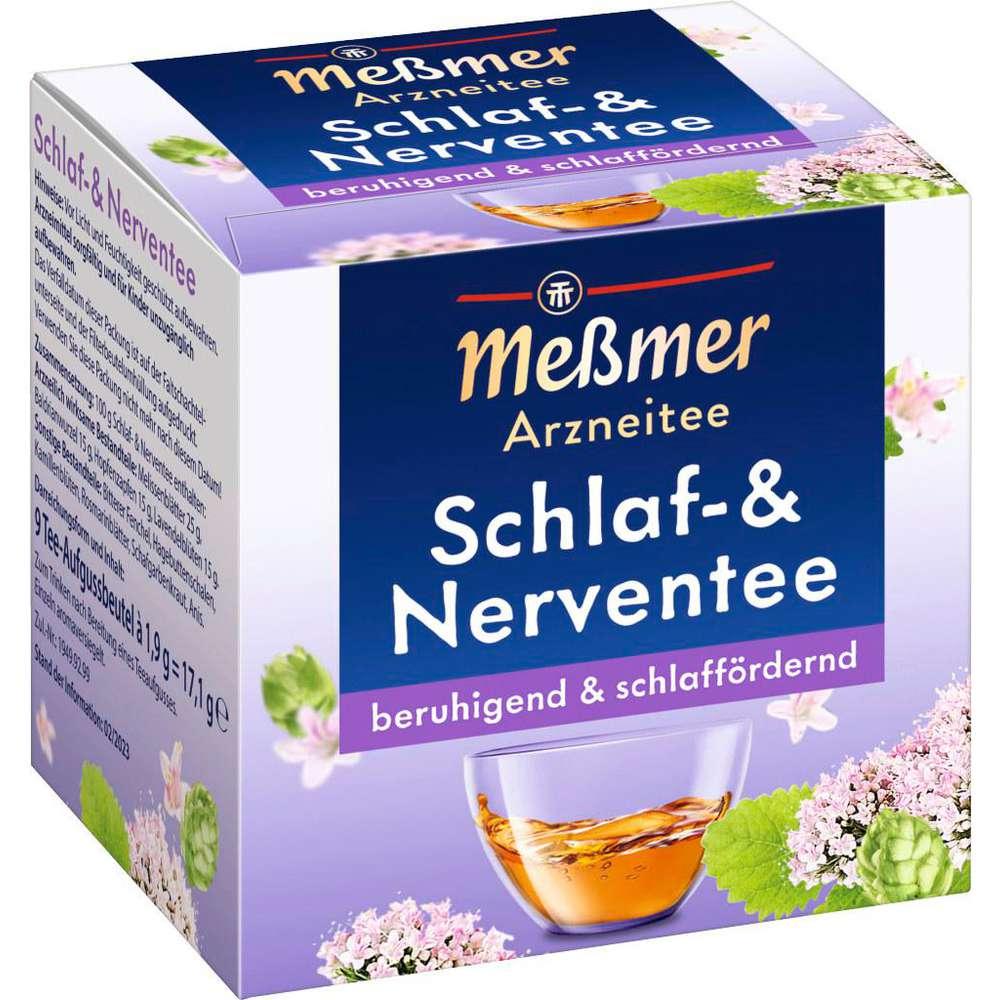 Meßmer Sleep & nerve tea, calming & sleep-promoting
