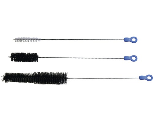 Hose cleaning brush set HOBBY length 37 cm, brush diameter 1.5 / 2.5 / 3.5 cm