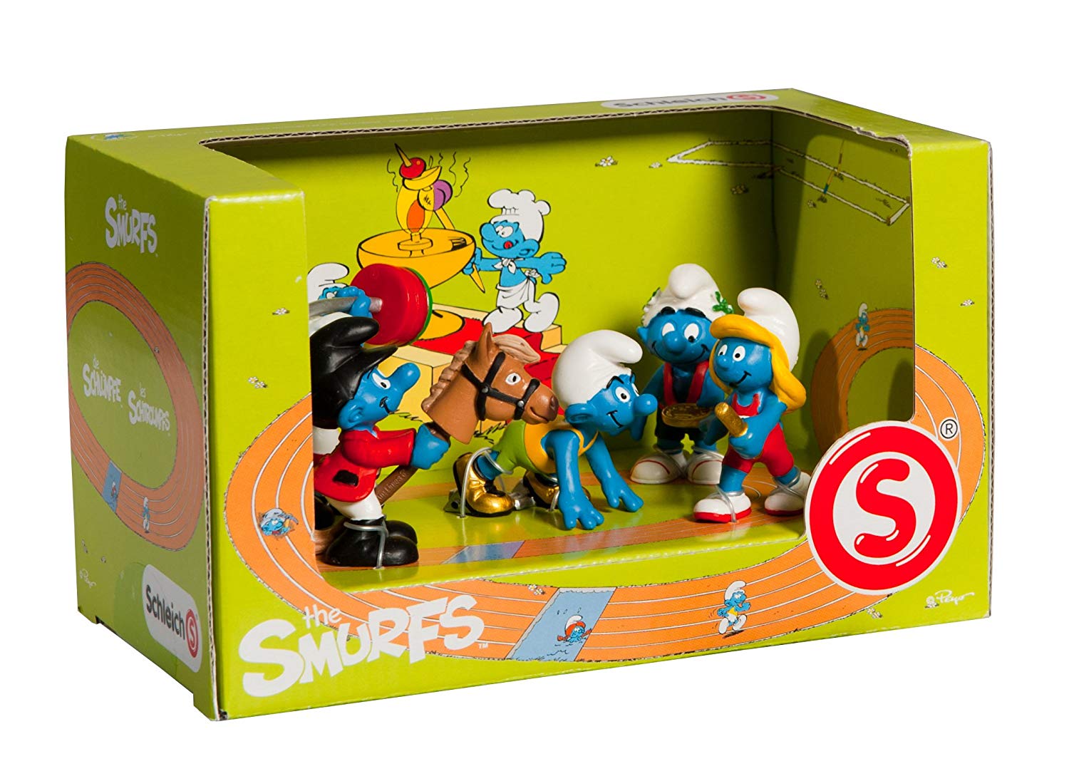 Schleich Sporty Smurf Set