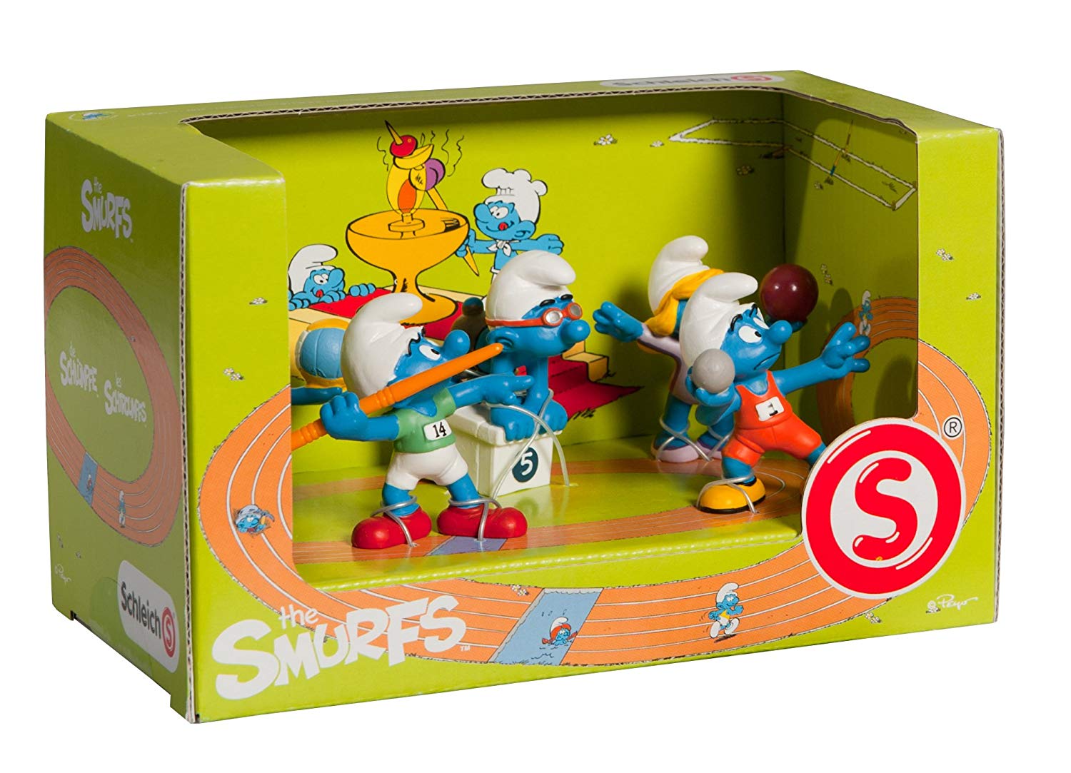 Schleich Sporty Smurf Set