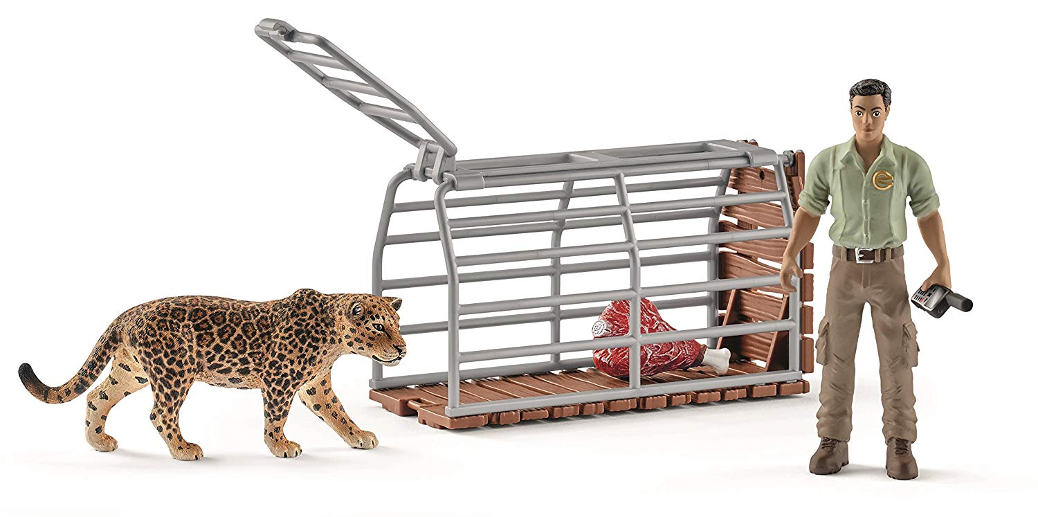 Schleich Trap With Ranger