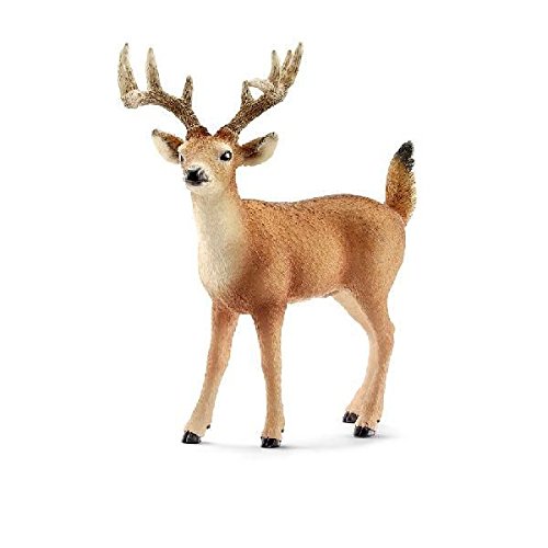Schleich Buck With Tail White