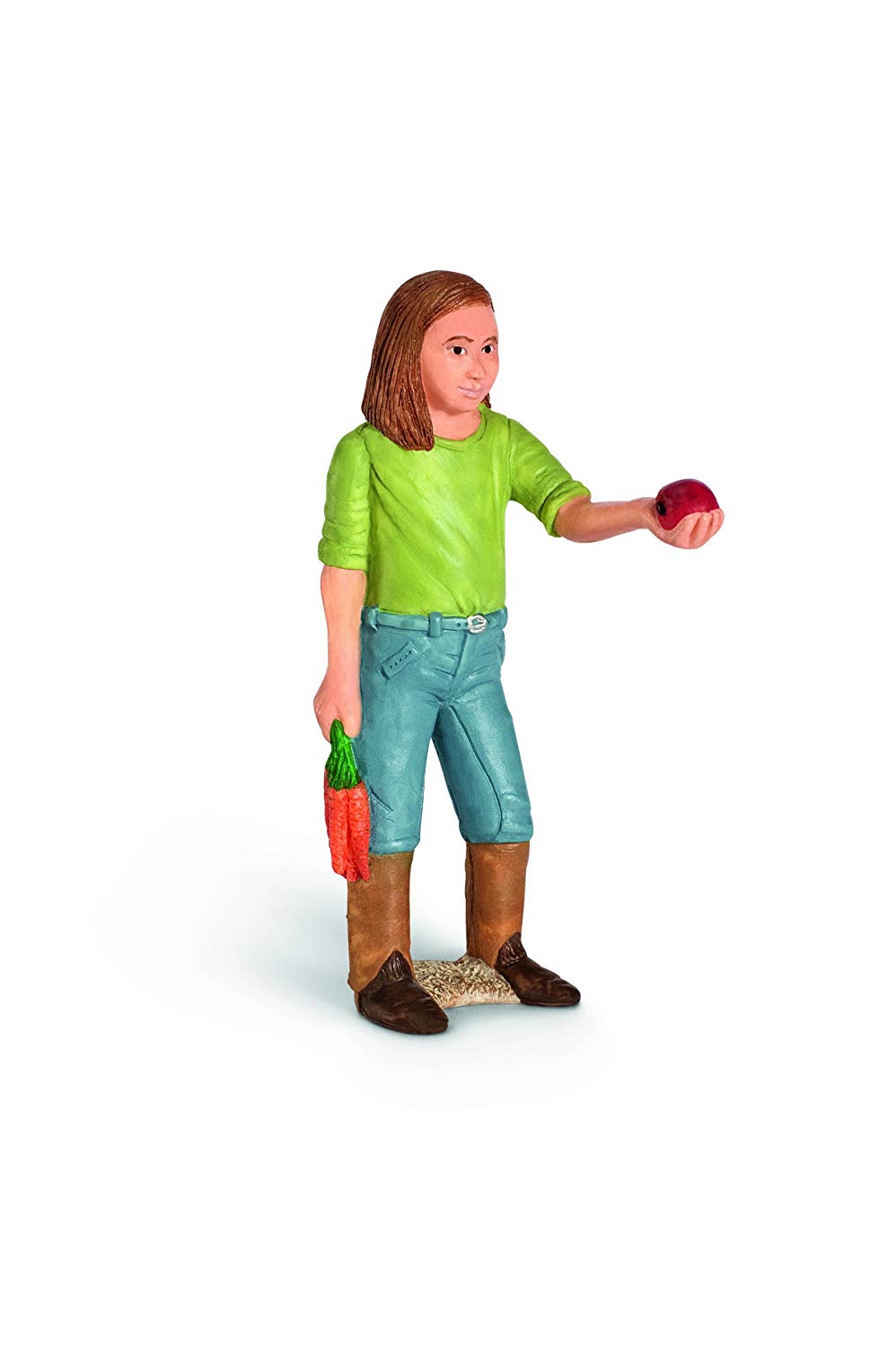 Schleich Feeding Girl Figure