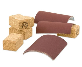 Cork sanding blocks
