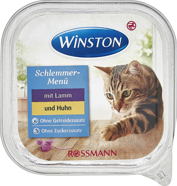Winston Gourmet menu with lamb and chicken