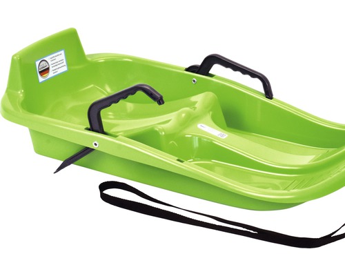 Sledge KHW Minibob plastic 90 x 40 x 15 cm green