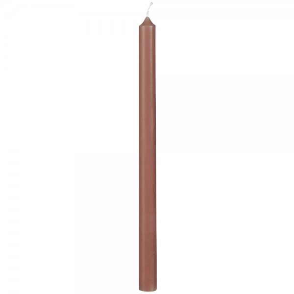 Narrow, tall candle, Faded Rose (1 piece), Ib Laursen
