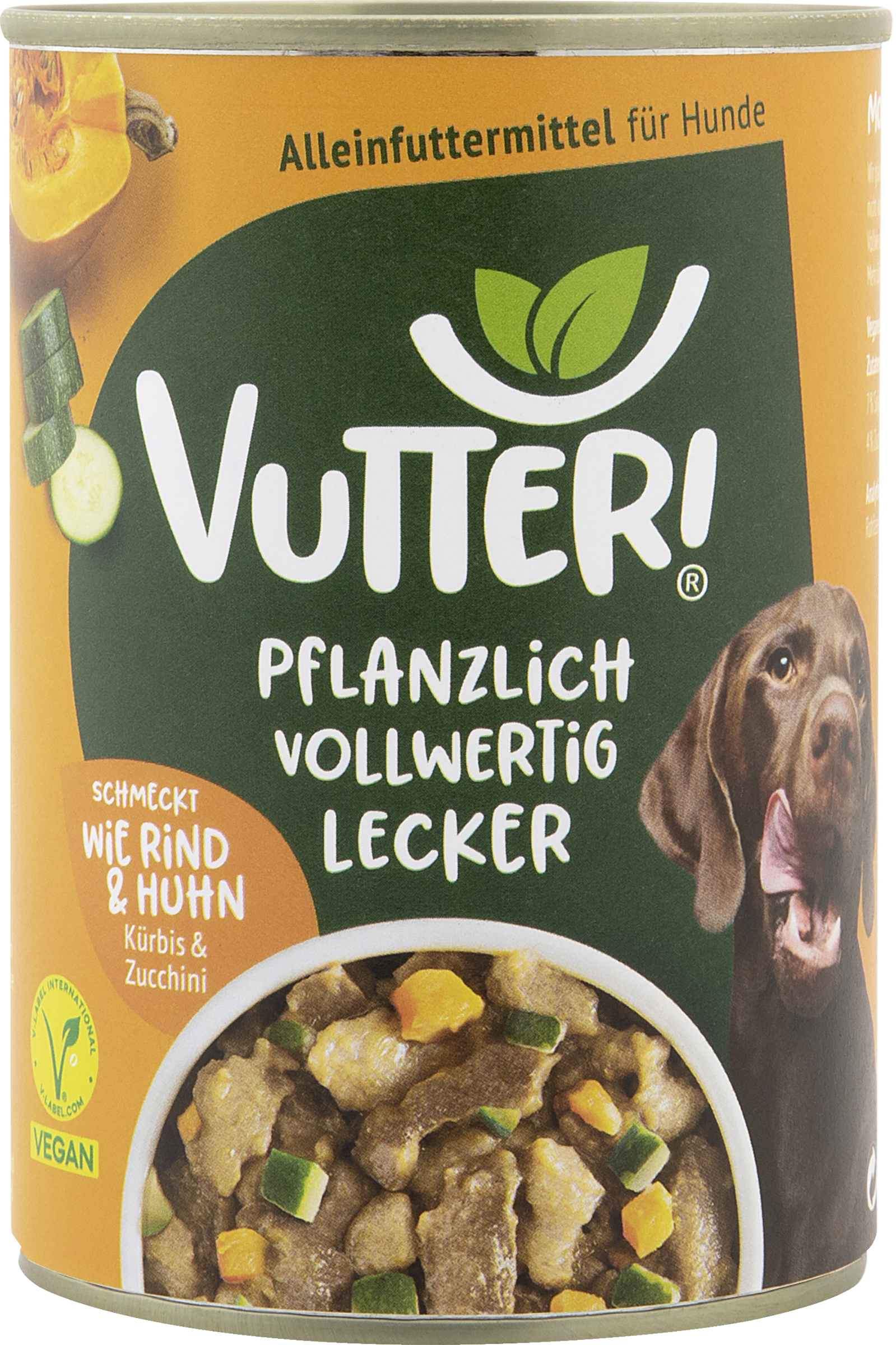 Vutter Tastes like beef & chicken
