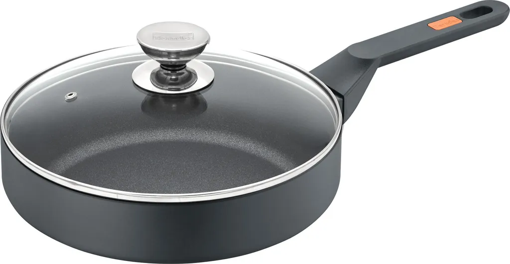 Berndes 28cm braising pan including glass lid, aluminum, recycled from cans - Eco Life
