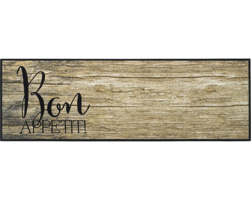 MD-Entree Dirt runner Cook&Wash Bon Appetit brown 50x150 cm