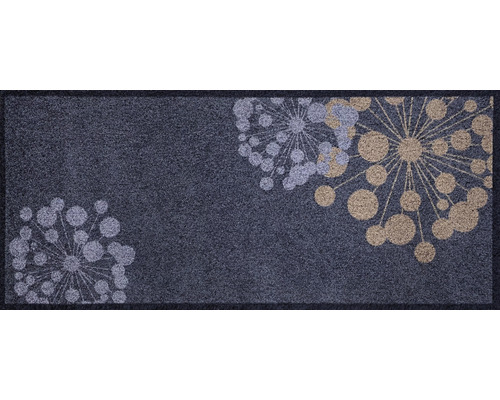 Hornbach Dirt runner Create Three Dandelion anthracite 66x150 cm