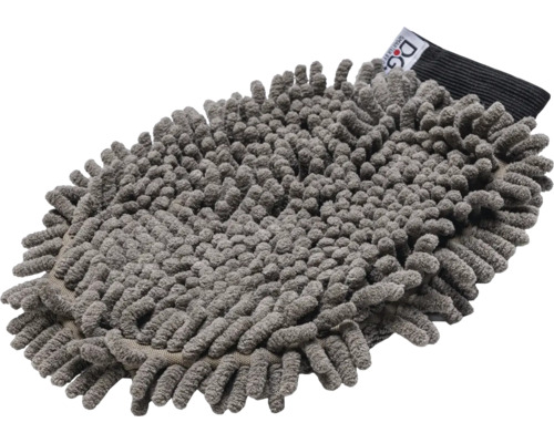 DGS Dirty glove Dirty Dog Grooming Mitt25 x 18 cm gray microfiber, microfiber