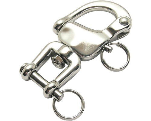 Pösamo Snap shackle 70 mm stainless steel A4