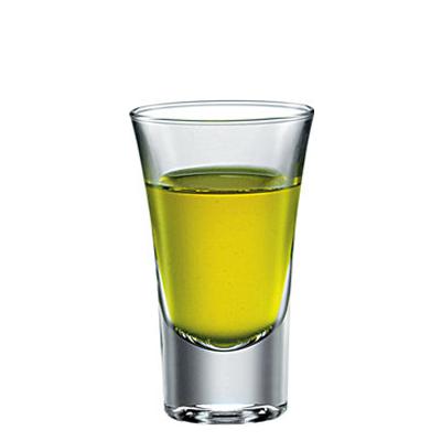 Bormioli Shot glass Dublino with filling line 2 + 4 cl |-|, contents: 54 ml, H: 90 mm, D: 50 mm