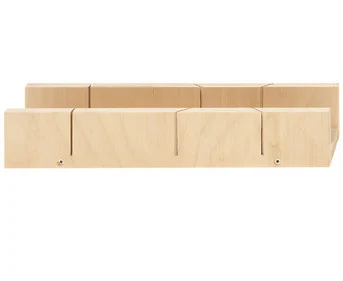 Cutting tray made of plywood