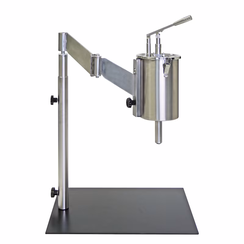 Schneider - Waffle batter dispenser, stainless steel, 400 x 550 x 700-800 mm - 4.5 L