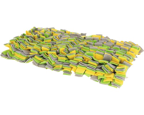 Kerbl Sniffing carpet 70x50 cm yellow-green