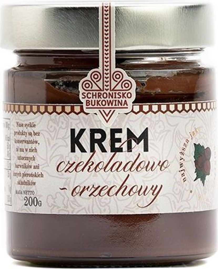 Chocolate and hazelnut cream 200g - Schronisko Bukowina